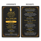 Cancer ?  Jaipur Attar / Oil: Yasmin Key Notes (Vibe): Jasmine Bloom • Soft Floral Sweetness Recommended Stone / Crystal: Moonstone (emotional balance) With Gold Flakes