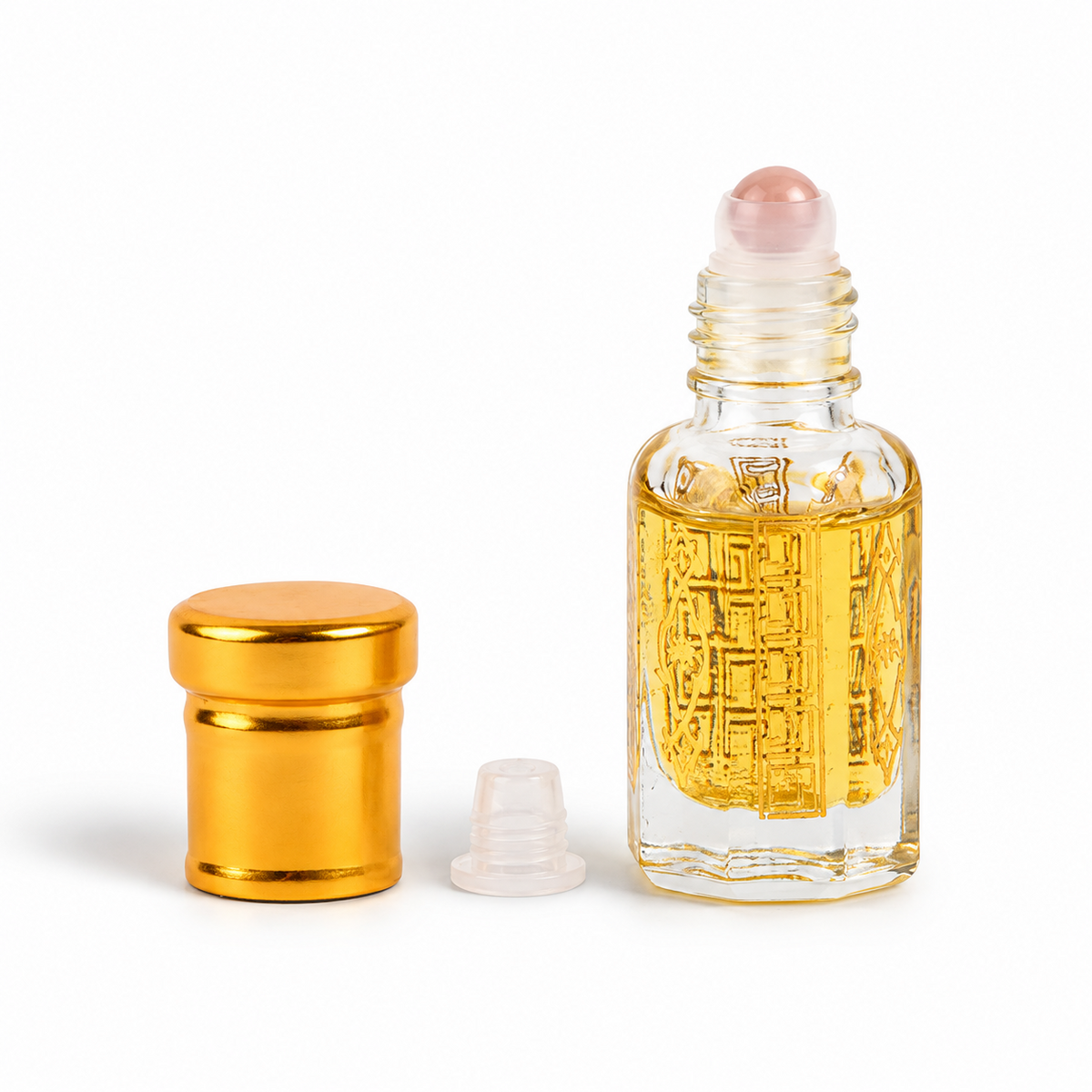 Libra ?  Jaipur Attar / Oil: Alfaaz Key Notes (Vibe): Romantic Floral • Smooth Musk • Harmony Accord Recommended Stone / Crystal: Rose Quartz (love & harmony) With Gold Flakes