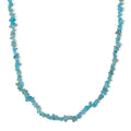 Apatit Halskette ca. 45 cm 316L Edelstahl ca. 150.00 ct