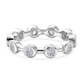 LUXURIANT DIAMOND - Lab Grown Diamant SI-GH Ring 925 Silber Rhodiniert (Größe 18.00) ca. 1.03 ct