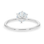 LUXURIANT DIAMOND - Lab Grown Diamant VS-EF SGL zertifiziert Ring 950 Platin (Größe 17.00) ca. 1.00 ct