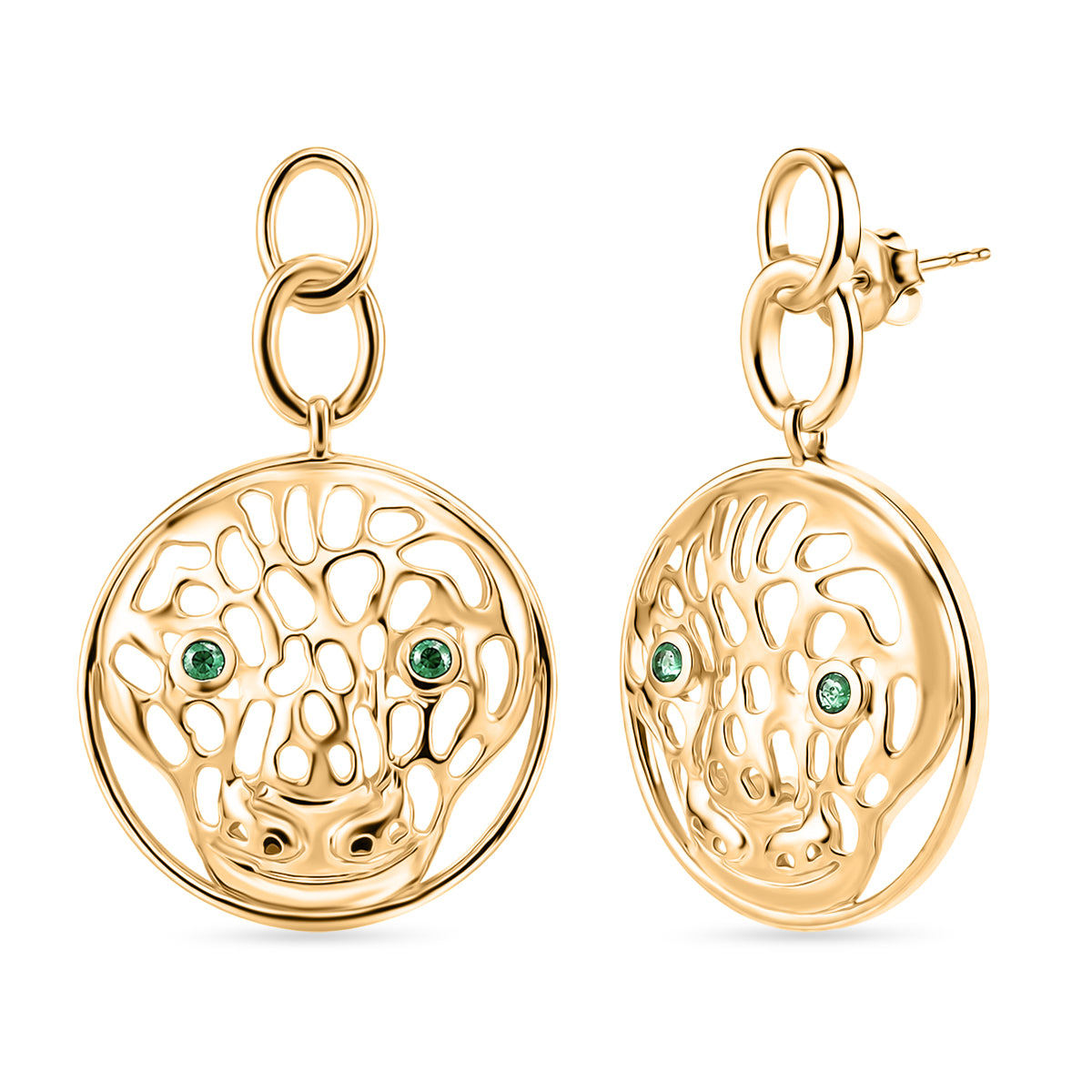 EVER TRUE AAA Kagem Sambischer Smaragd Ohrringe Reine Bronze ca. 0.27 ct