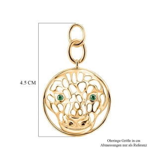 EVER TRUE AAA Kagem Sambischer Smaragd Ohrringe Reine Bronze ca. 0.27 ct
