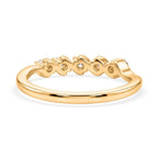 LUXURIANT DIAMOND - Lab Grown Diamant SI-GH Ring 925 Silber 750 Gelbgold vermeil (Größe 20.00) ca. 0,25 ct