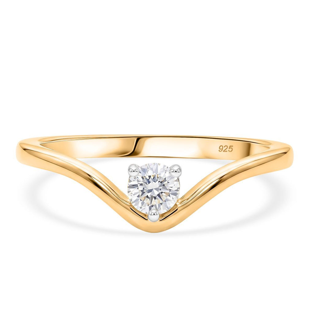 750 Gelbgold vermeil