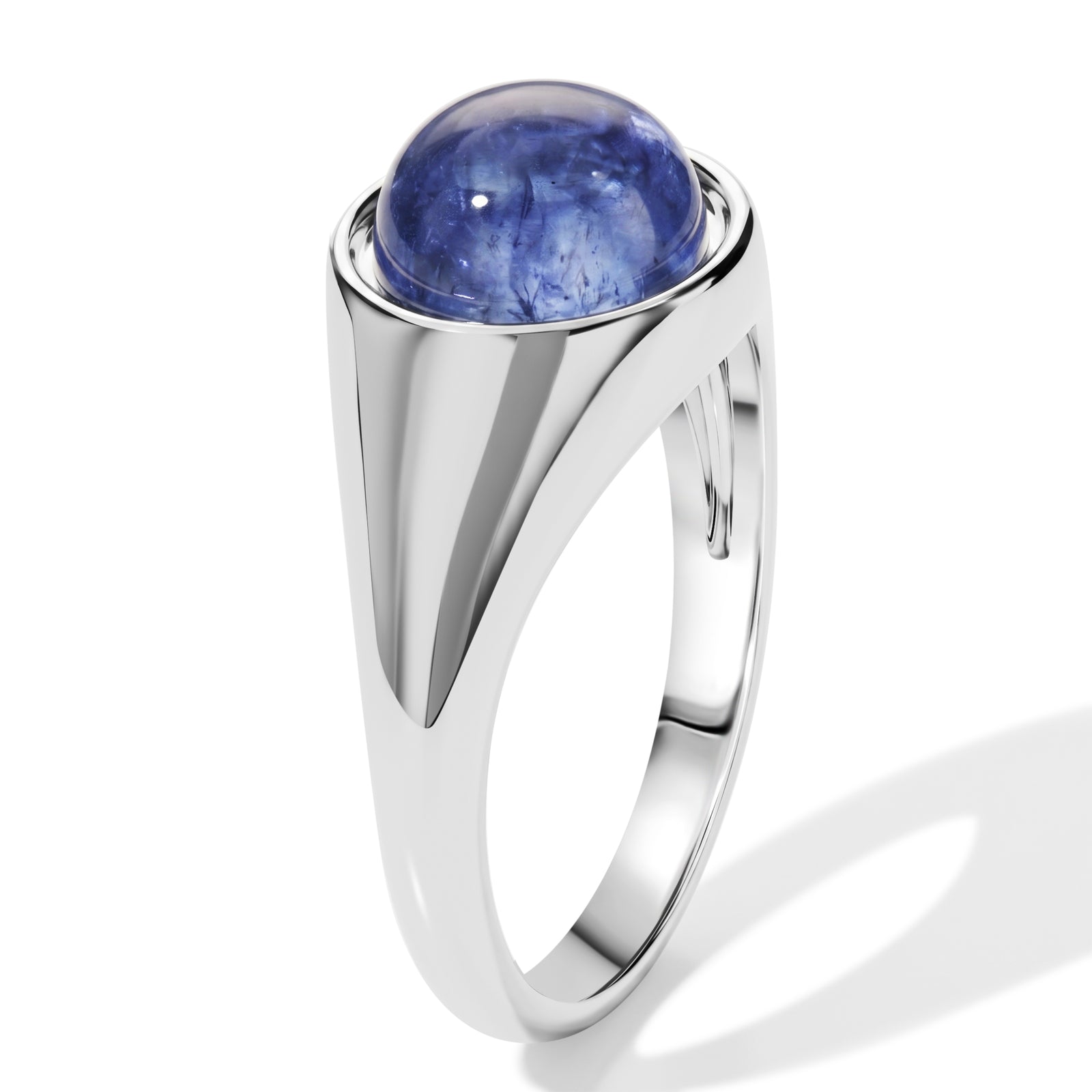 D'Joy AA Afrikanischer Rubin (Fissure gefüllt) Ring 925 Silber 750 Gelbgold vermeil (Größe 17.00) ca. 3,61 ct