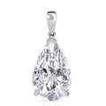 LUXURIANT DIAMOND - Lab Grown Diamant IGI zertifiziert VS-G Anhänger 925 Silber Rhodiniert ca. 10.03 ct