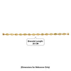 D'Joy AAA Ouro Verde-Quarz Armband ca. 20 cm 925 Silber 750 Gelbgold vermeil ca. 16,29 ct.