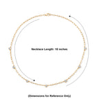 LUXURIANT DIAMOND - Lab Grown Diamant SI-GH Halskette ca. 45 cm 925 Silber 750 Gelbgold vermeil ca. 1,02 ct.