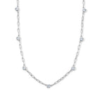 LUXURIANT DIAMOND - Lab Grown Diamant SI-GH Halskette ca. 45 cm 925 Silber Rhodiniert ca. 1,02 ct.