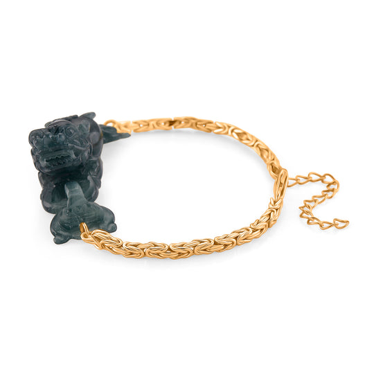 EXTREM SELTEN AAA Natürlicher Olmek Jadeit Armband ca. Flexibles cm 925 Silber Vergoldet ca. 8,50 ct.