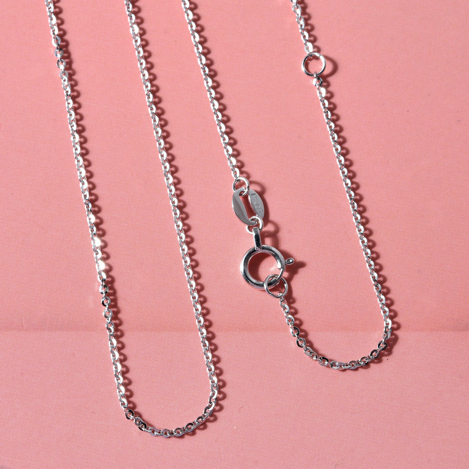 950 Platin Kette ca. 45 cm + 5 cm Extender, ca. 1,80g