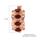 EVER TRUE Mosambik Granat Ohrringe 950 Kupfer ca. 4.47 ct