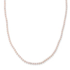 D'Joy Chinesische Akoya-Perle (4.5-5 mm) Halskette ca. Flexibles cm 925 Silber Rhodiniert