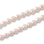 D'Joy Chinesische Akoya-Perle (4.5-5 mm) Halskette ca. Flexibles cm 925 Silber Rhodiniert