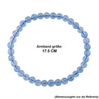 Aquamarin Armband Flexibles (ca. 18-19 cm) ca. 40.00 ct