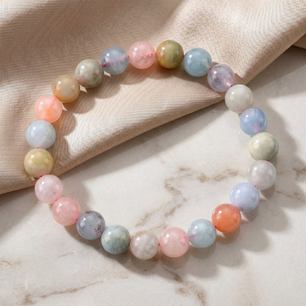 Mehrfarbiger Beryll Armband Flexibles (ca.18-19 cm) ca. 110.00 ct