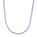 D'Joy Aquamarin Halskette ca. 50 cm + 5 cm Extender 925 Silber Rhodiniert ca. 95.00 ct