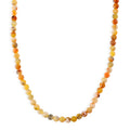 D'Joy Gelber Opal Halskette, flexibel, 316L Edelstahl ca. 140.00 ct