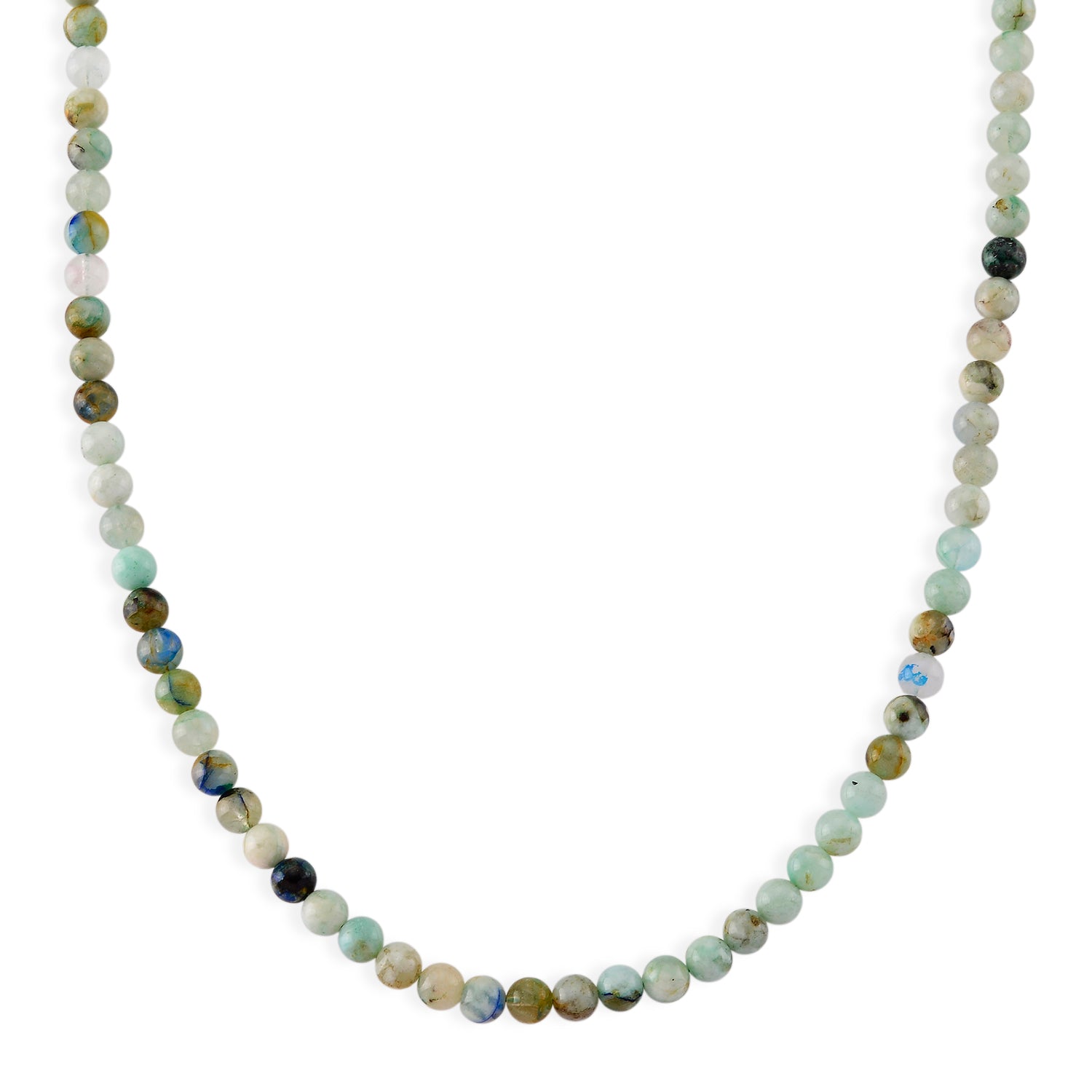 D'Joy Chrysokoll Halskette, flexibel, 316L Edelstahl ca. 130.00 ct