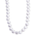 Weiße Muschelkernperle (20 mm) Halskette ca. 49.5 cm 316L Edelstahl 565.00 ct