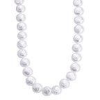 Weiße Muschelkernperle (20 mm) Halskette ca. 49.5 cm 316L Edelstahl 565.00 ct