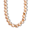 Goldene Muschelkernperle (20 mm) Halskette ca. 49.5 cm 316L Edelstahl 565.00 ct