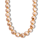 Goldene Muschelkernperle (20 mm) Halskette ca. 49.5 cm 316L Edelstahl 565.00 ct