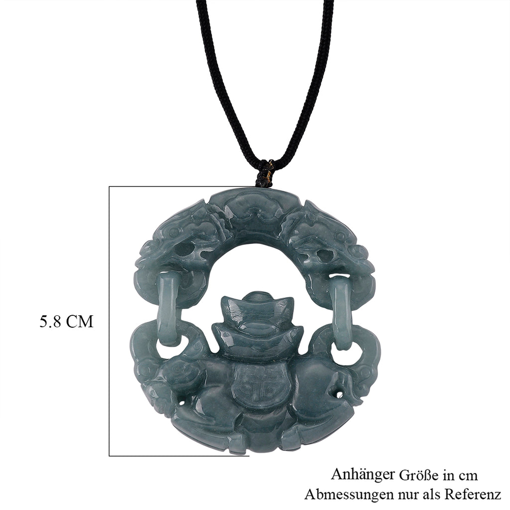 Olmek Jadeit Halskette Flexibles cm ca. 200,00 ct.