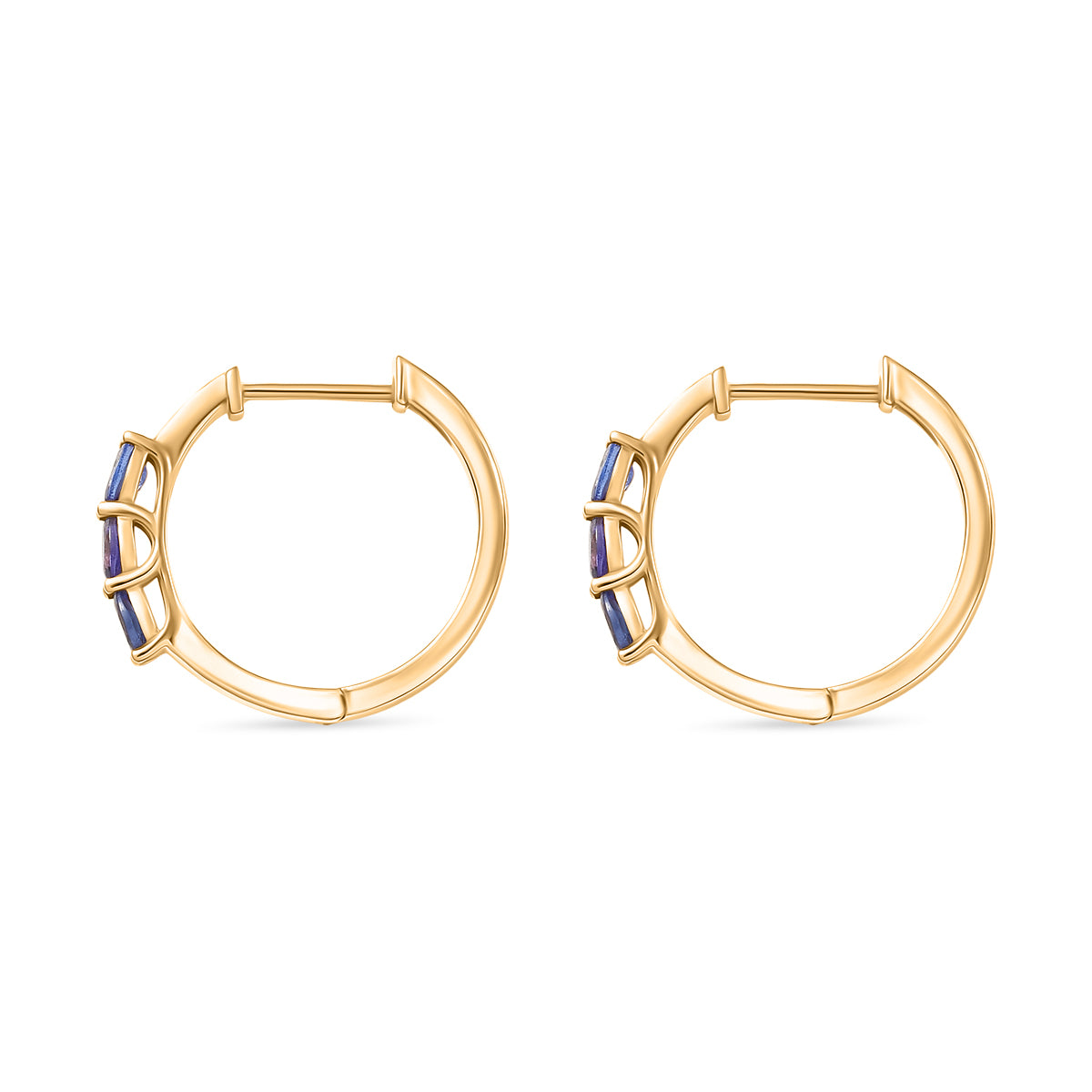 D'Joy AA Tansanit Ring und Ohrringe