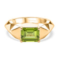 EVER TRUE AA Natürlicher Peridot Ring 950 Kupfer (Größe 19.00) ca. 2.44 ct