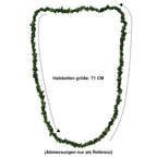 Nephrit Halskette 70 cm ca. 355.00 ct