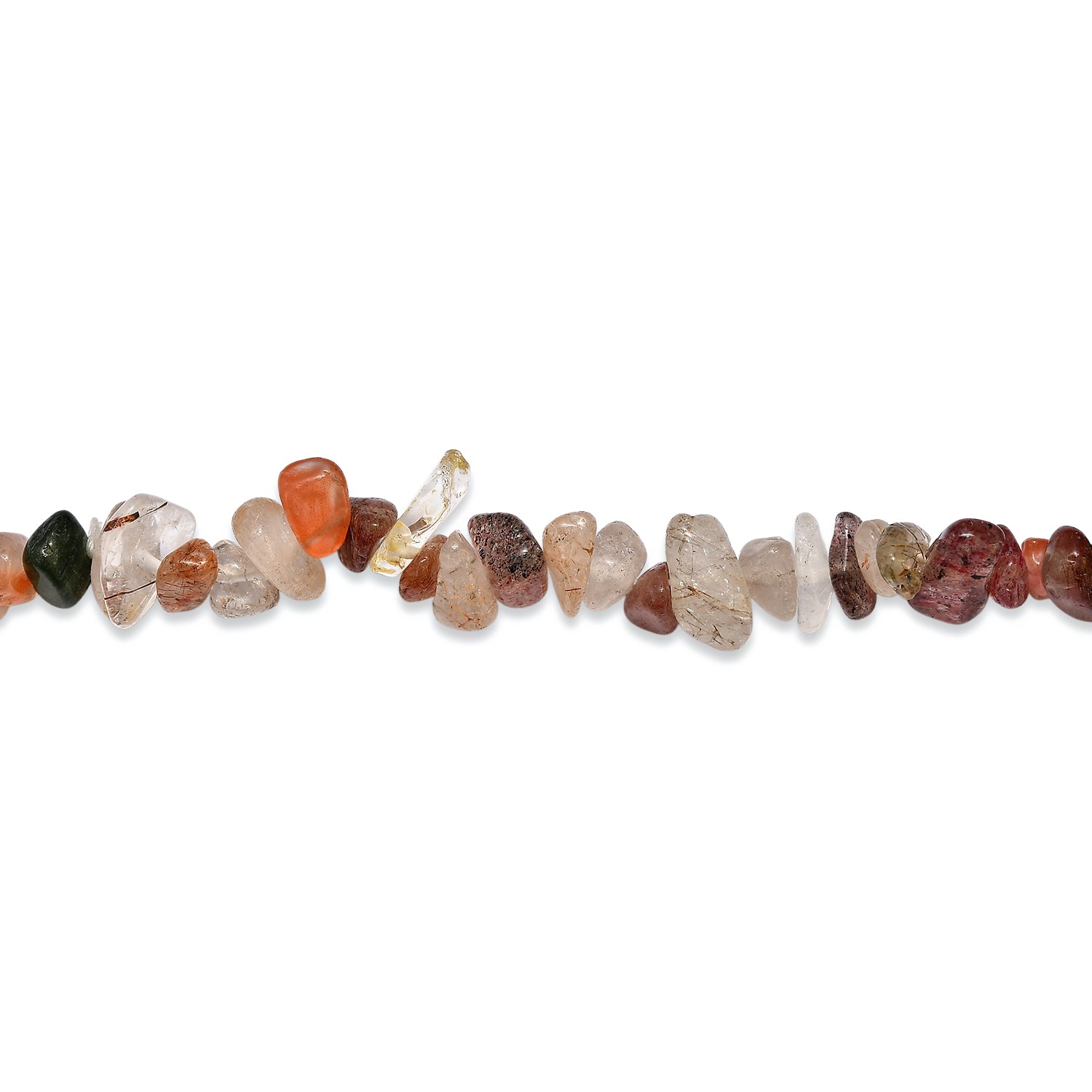 Strahlen Quarz Halskette 70 cm ca. 274.70 ct