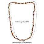 Strahlen Quarz Halskette 70 cm ca. 274.70 ct
