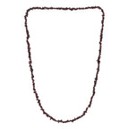 Roter Granat Halskette 70 cm ca. 180.00 ct