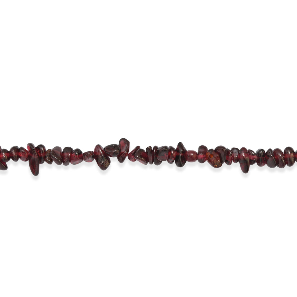 Roter Granat Halskette 70 cm ca. 180.00 ct