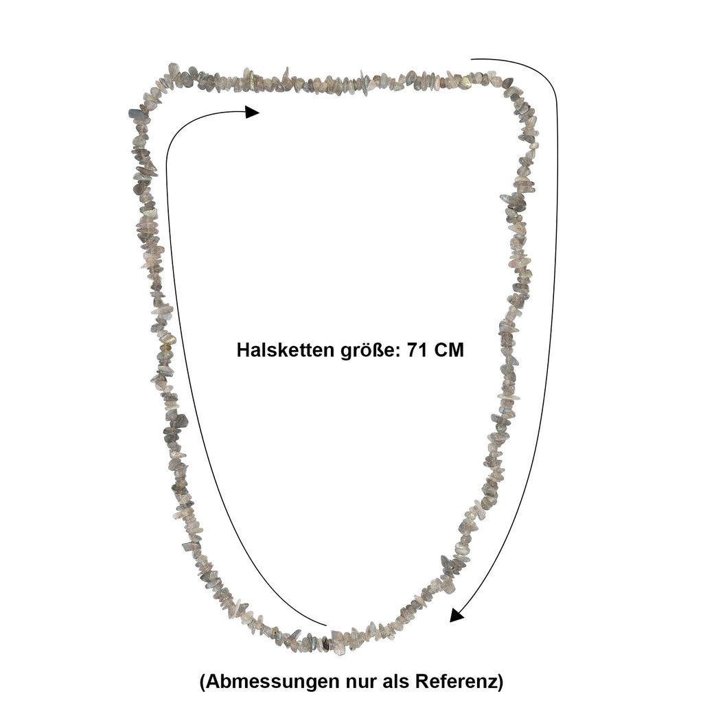 Labradorit Halskette 70 cm ca. 235.00 ct