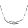 LUXURIANT DIAMOND - Lab Grown Diamant SI-GH Halskette ca. 50 cm 925 Silber ca. 0,13 ct.