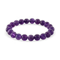 Afrikanischer Amethyst Armband Flexibles (ca.18-19 cm) ca. 110,00 ct.
