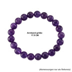 Afrikanischer Amethyst Armband Flexibles (ca.18-19 cm) ca. 110,00 ct.