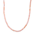 Mehrfarbiger Morganit Halskette ca. 50 cm 316L Edelstahl ca. 160,00 ct.