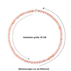 Mehrfarbiger Morganit Halskette ca. 50 cm 316L Edelstahl ca. 160,00 ct.