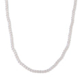 Opalit Halskette ca. 45 cm 316L Edelstahl, flexibel, ca. 55.00 ct