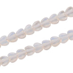 Opalit Halskette ca. 45 cm 316L Edelstahl, flexibel, ca. 55.00 ct