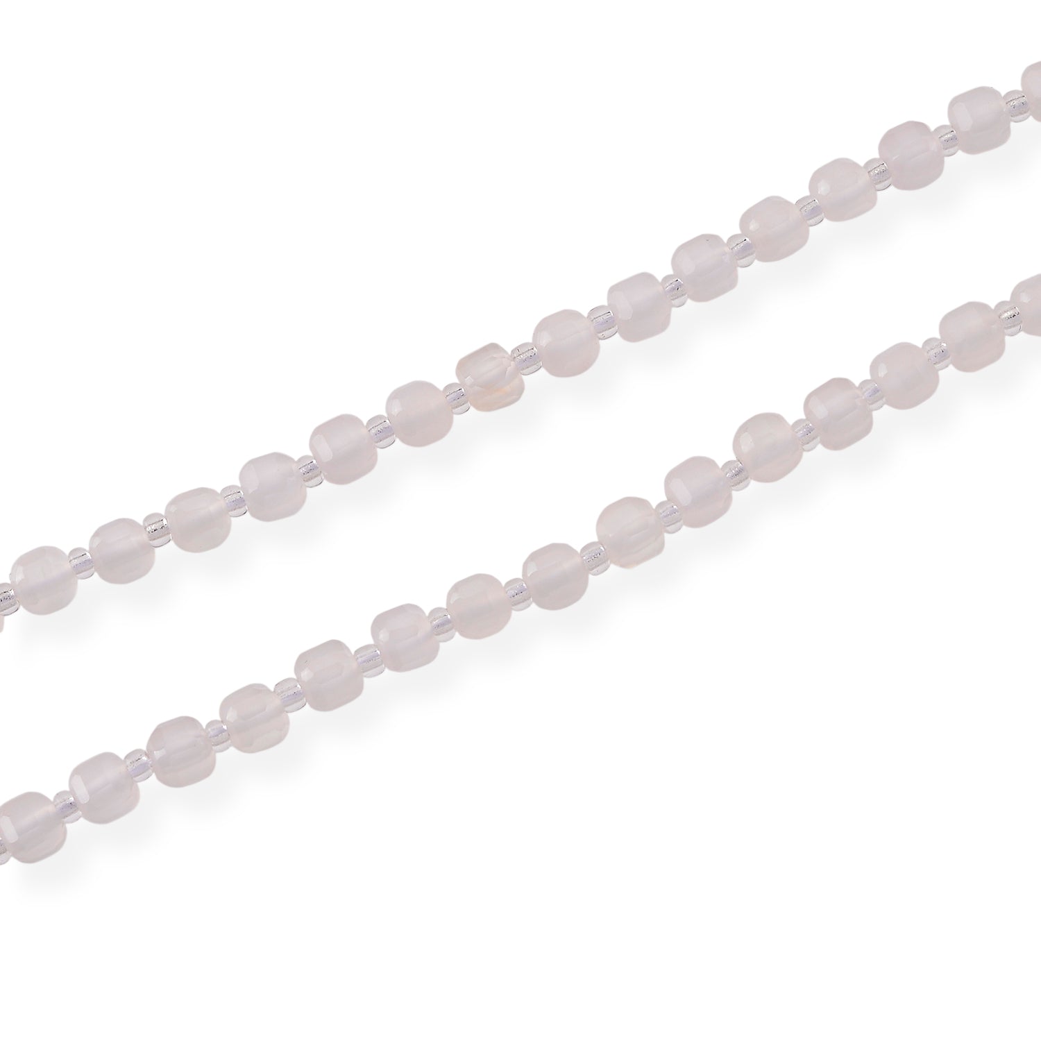 Achat, Glas Halskette, flexibel, 316L Edelstahl 85.00 ct