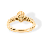 EVER TRUE Natürlicher Peridot Ring 950 Kupfer (Größe 17.00) ca. 0.85 ct