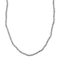 Grüner Aventurin Halskette, flexibel, Reine Legierung ca. 25.00 ct