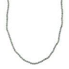 Grüner Aventurin Halskette, flexibel, Reine Legierung ca. 25.00 ct