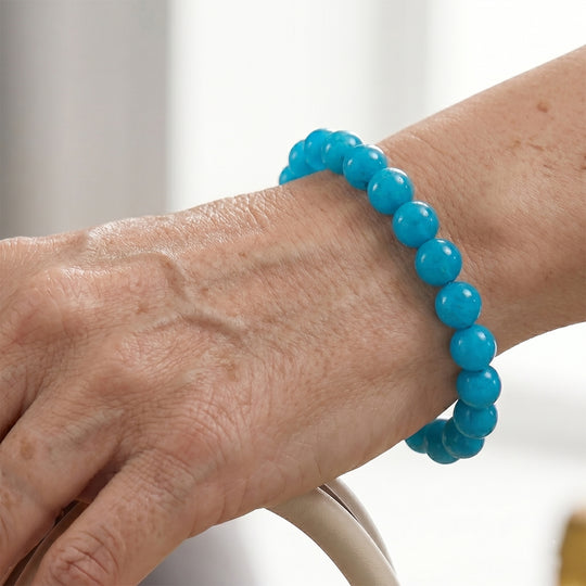 AAAA Amazonit Armband 18 cm ca. 110,00 ct.