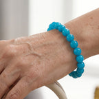 AAAA Amazonit Armband 18 cm ca. 110,00 ct.